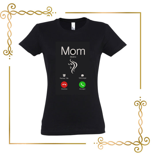 Muttertag, MOM Mobile, Schriftzug, Urlaub, 2 Größen, Stickmuster zum direkten Download.
