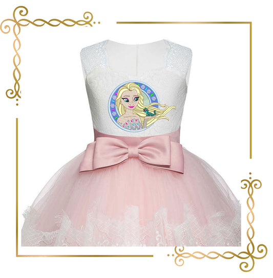 Princess Elsa, Winter, Frozen, Disney character,  magic, fairy tale, Embroidery  machine design  to the direct download