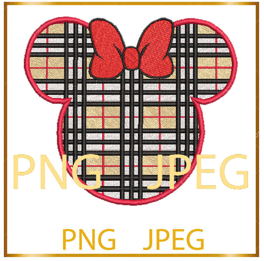 Fichiers PNG ou JPG pour l'impression, parodie de tête de souris, souris, plaid, personnage de dessin animé, Mickey au téléchargement direct.